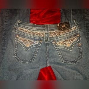 MISS ME bootcut jeans